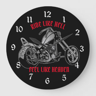 Grande Horloge Ronde Paradis du motard  