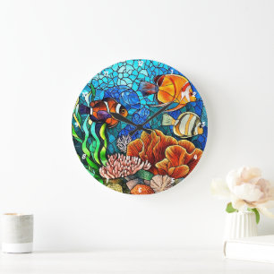Grande Horloge Ronde Paradis sous-marin Poisson tropical Coral Reef Wal
