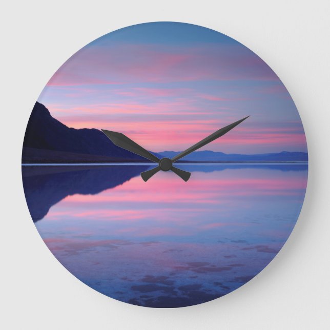 Grande Horloge Ronde Parc national de Death Valley. Badwater à l'aube (Recto)