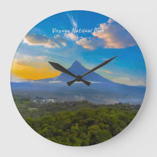 Grande Horloge Ronde Parc national des Virunga, RD Congo - Volcan