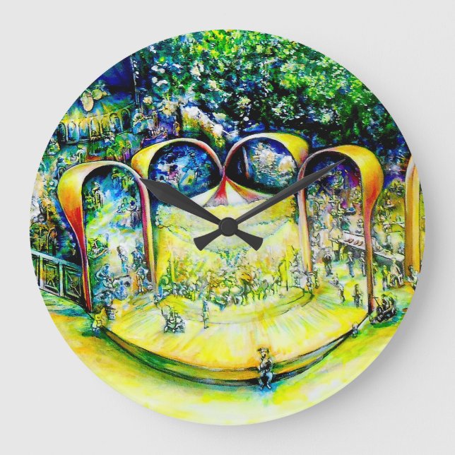 Grande Horloge Ronde Pas le premier du Dernier temps (Recto)