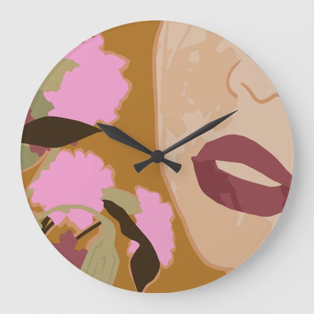 Grande Horloge Ronde Passion violette (Recto)