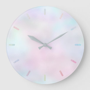 Grande Horloge Ronde pastel