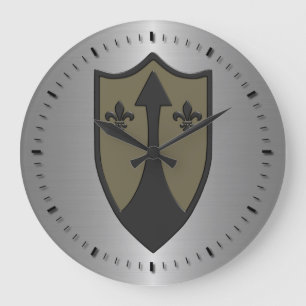 Grande Horloge Ronde Patch de la 72e brigade d'artillerie subdued COMZE