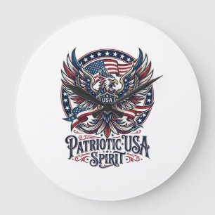 Grande Horloge Ronde Patriote Phoenix Hybride Patriot Animal Hybride Pa