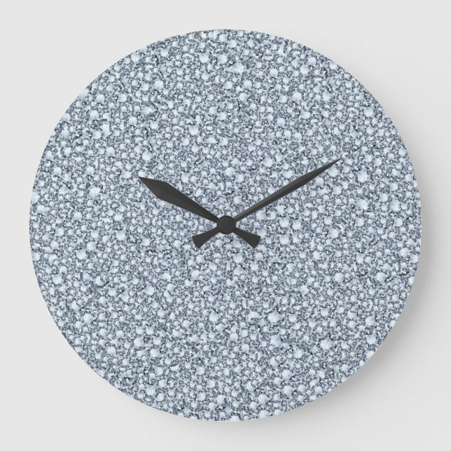Grande Horloge Ronde Patter Glitter (Recto)