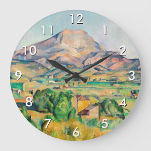 Grande Horloge Ronde Paul Cezanne - Mont Sainte-Victoire