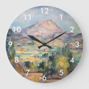 Grande Horloge Ronde Paul Cezanne - Mont Sainte-Victoire