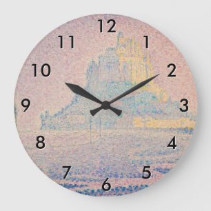 Grande Horloge Ronde Paul Signac - Mont Saint Michel, Brume et Soleil