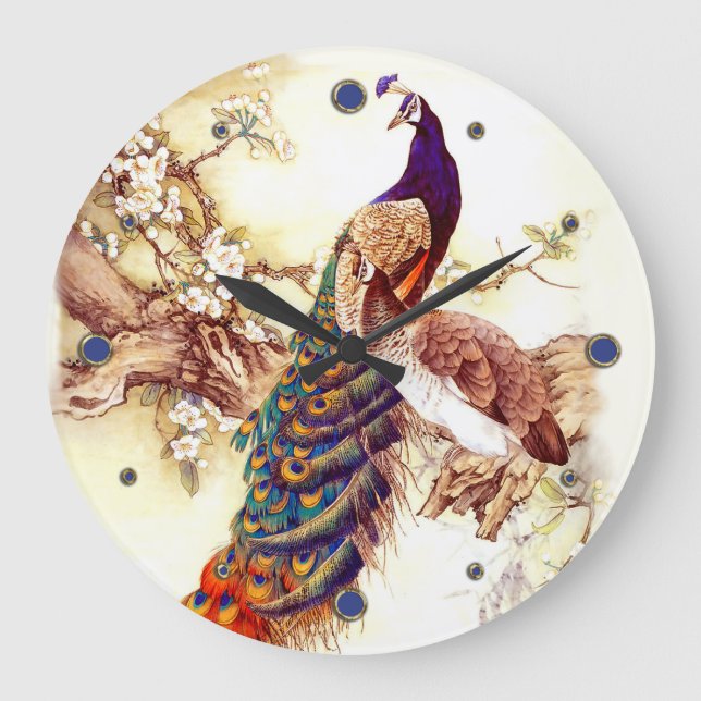 Grande Horloge Ronde Peacock Royal (Recto)