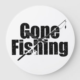 Grande Horloge Ronde Pêche terminée