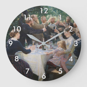 Grande Horloge Ronde Peder Severin Kroyer - Hip, Hip, Hurrah !