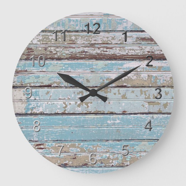 Grande Horloge Ronde Peeling Paint (Recto)