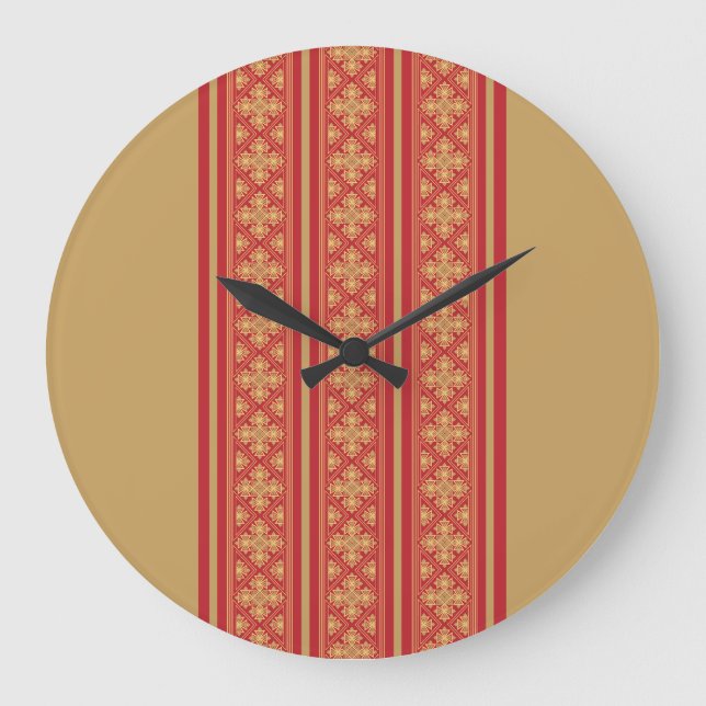 Grande Horloge Ronde Pendentif téléphonique (Recto)