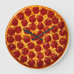 Grande Horloge Ronde Pepperoni