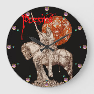 Grande Horloge Ronde PERCEVAL LEGEND /QUESTION DE SAINT-GRAIL Imaginair