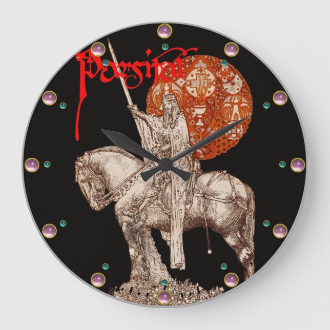 Grande Horloge Ronde PERCEVAL LEGEND /QUESTION DE SAINT-GRAIL Imaginair (Recto)