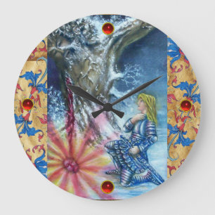 GRANDE HORLOGE RONDE PERCEVATION ET VISION DU SAINT-GRAIL