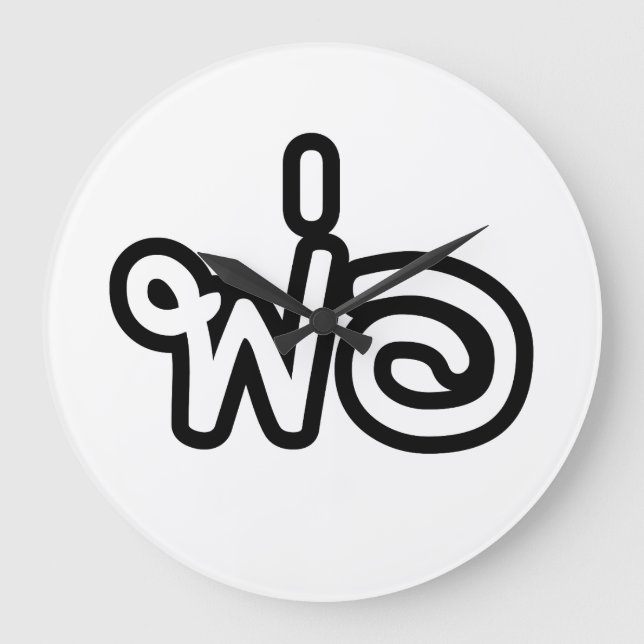 Grande Horloge Ronde Père thaï - พ่ อ / Phaw - Script en langue thaïe (Recto)