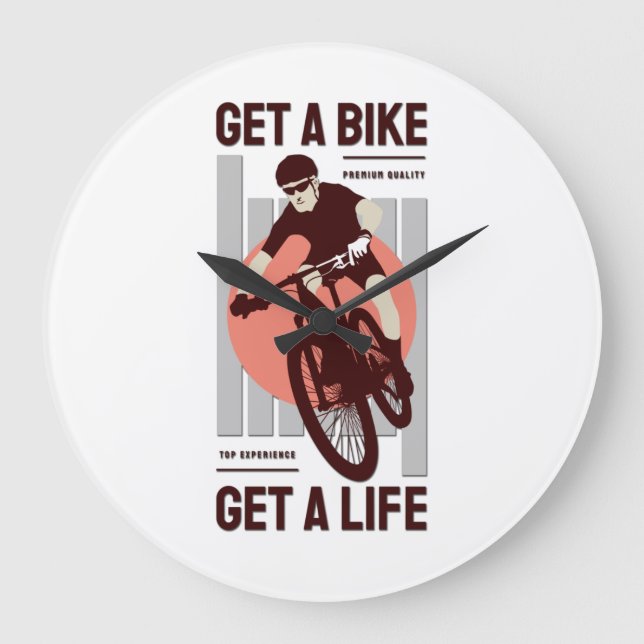 Grande Horloge Ronde Perfect Biker Design (Recto)