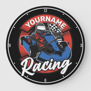 Grande Horloge Ronde Personalized Go Kart