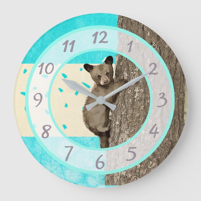 Grande Horloge Ronde Petit Bear Children (Recto)