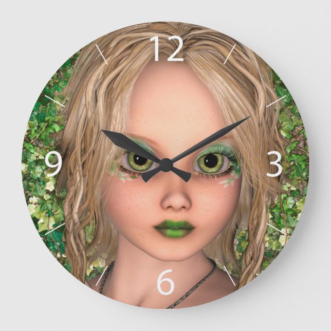 Grande Horloge Ronde Petite Fée (Recto)