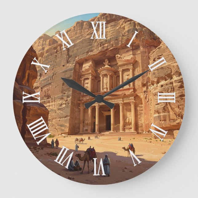 Grande Horloge Ronde Petra Jordan Travel (Recto)