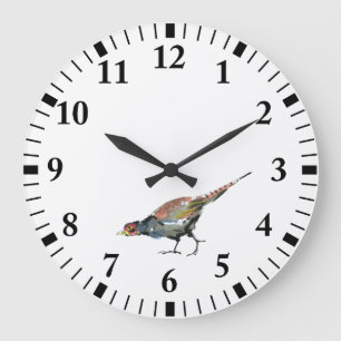 Grande Horloge Ronde Pheasant