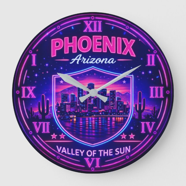Grande Horloge Ronde Phoenix Arizona (Recto)