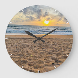 Grande Horloge Ronde Photo Custom Family Personalized Wall Clock
