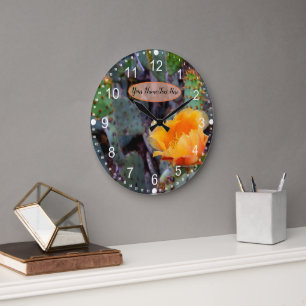 Grande Horloge Ronde Photo de Flower