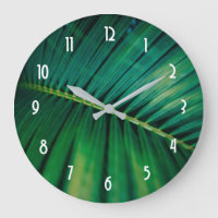 Photo de Green Leaf Palm Frond Closeup