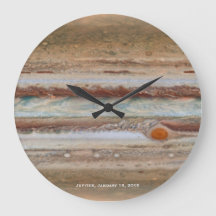 Photo de gros plan de Jupiter Red Spot