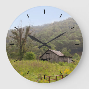 Grande Horloge Ronde Photo de Old Barn