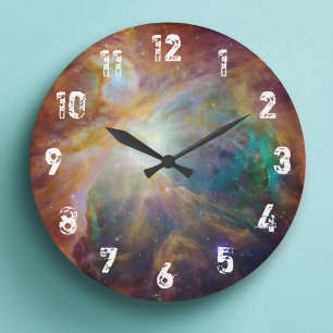 Grande Horloge Ronde Photo Orion Nebula Celestial Space