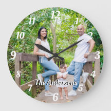 Photo personnalisée nom lettres blanches