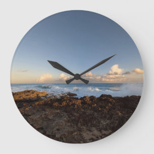 Grande Horloge Ronde Photographie de paysage naturel hawaïen