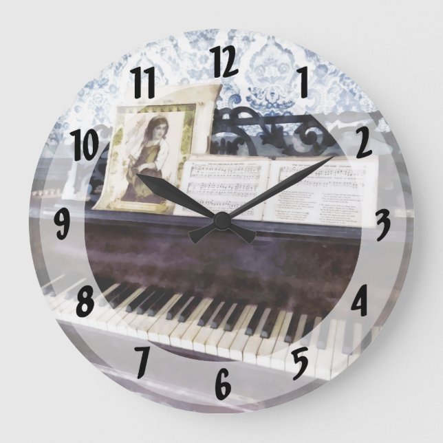 Grande Horloge Ronde Piano Closeup (Recto)