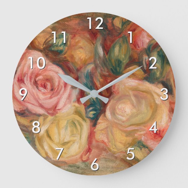 Grande Horloge Ronde Pierre-Auguste Renoir - Rose (Recto)