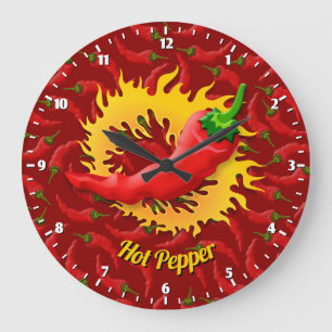 Grande Horloge Ronde Pierre Flame