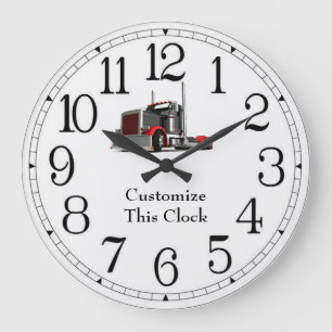 Grande Horloge Ronde Piles grandes