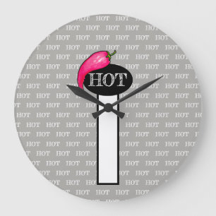 Grande Horloge Ronde Piment
