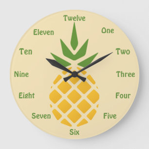 Grande Horloge Ronde Pineapple