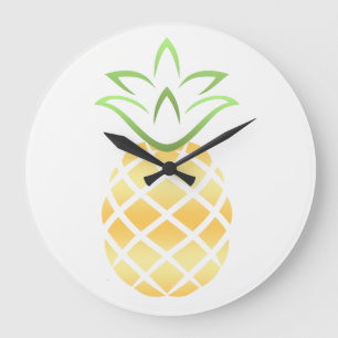 Grande Horloge Ronde pineapple wall clock