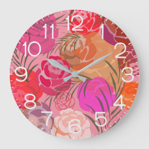 Grande Horloge Ronde Pink plants