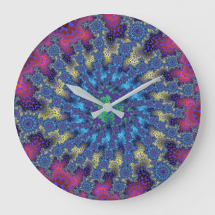 Grande Horloge Ronde Pink Seafoam Burn