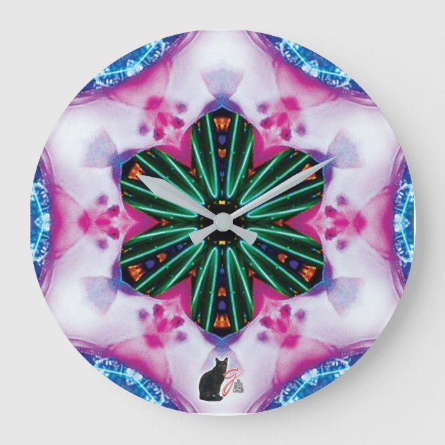 Grande Horloge Ronde Pinkie Kaleidoscope (Recto)