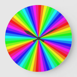 GRANDE HORLOGE RONDE PINWHEEL RAINBOUR
