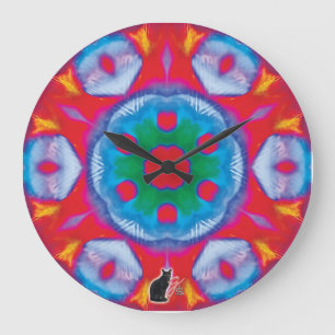 Grande Horloge Ronde Pippin Kaleidoscope